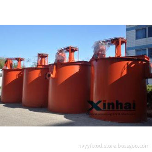 Normal Mineral separation agitated tanks For Agitating Dewa